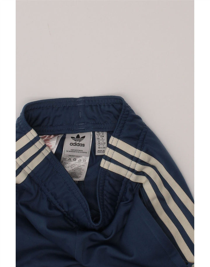 Adidas Jungen Trainingshose Jogger 4-5 Jahre Marineblau Polyester