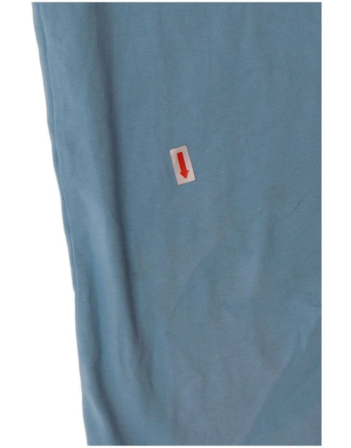 TOMMY HILFIGER Herren T-Shirt Top mittelblaue Baumwolle