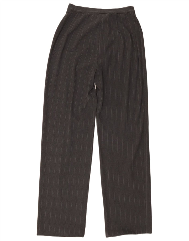 Marks & Spencer Damen Anzughose UK 8 Small W26 L30 Grau gestreift