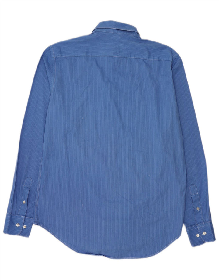 Zara Herren-Slim-Fit-Hemd, Größe L, Blau