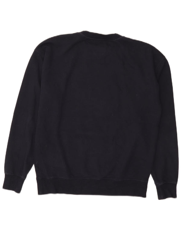 Tommy Hilfiger Herren-Sweatshirt mit Grafik, XS, Marineblau, Baumwolle
