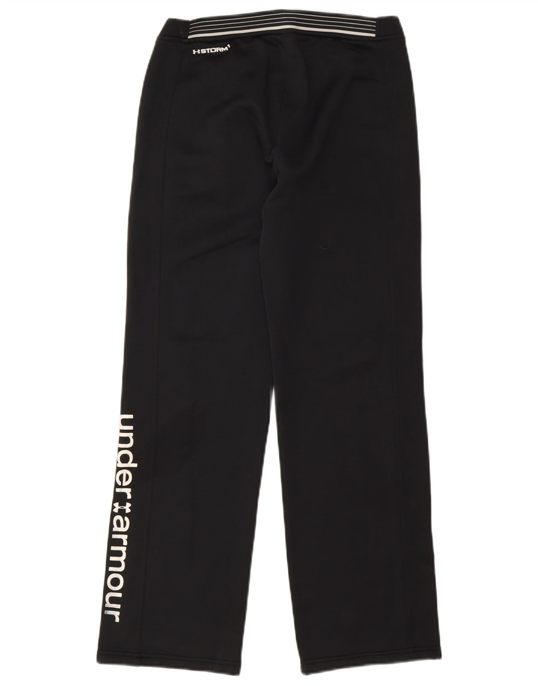Under Armour Damen Cold Gear Graphic Trainingshose UK 12 Medium Schwarz