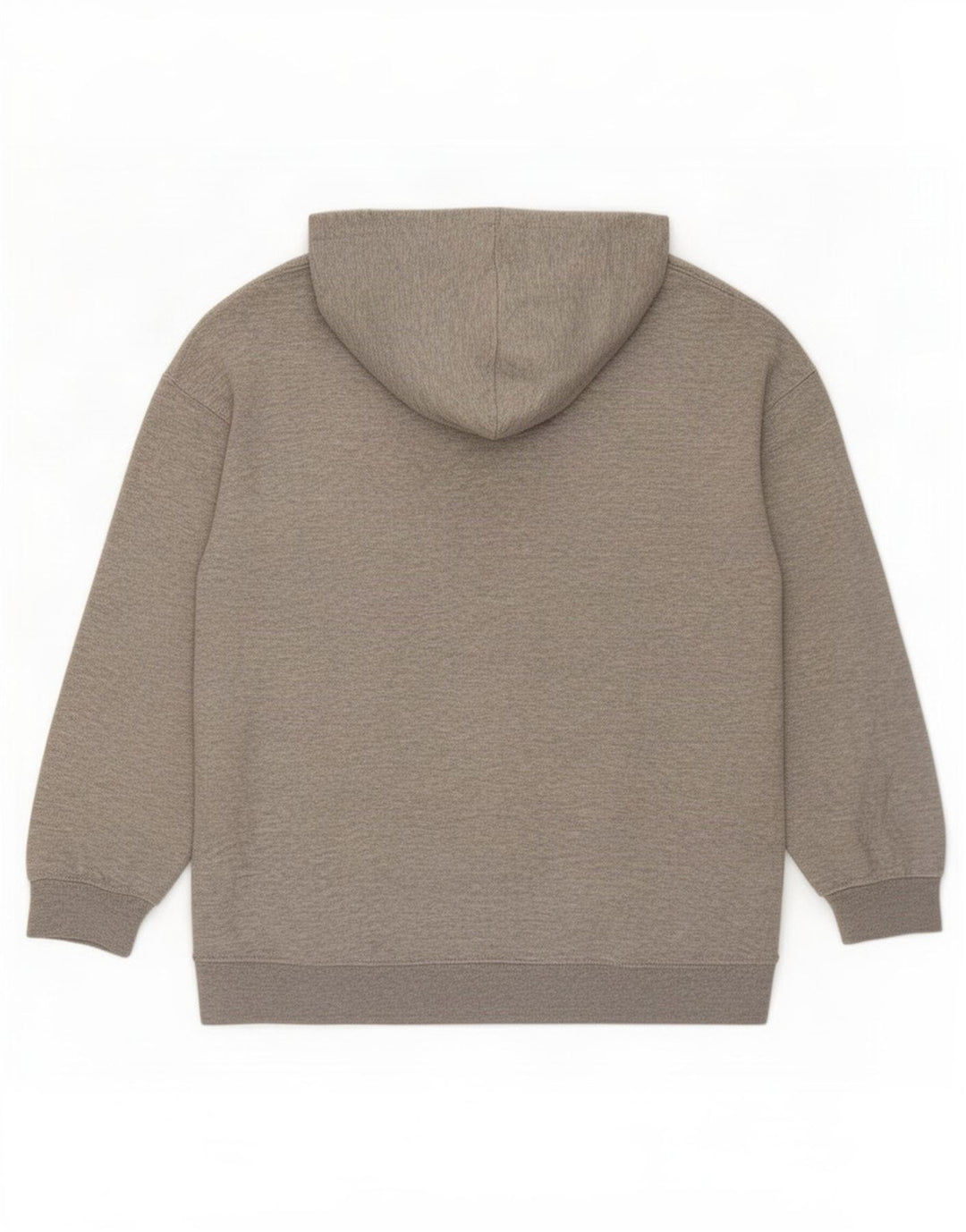 Zara Herren Kapuzenpullover Mittelgraues Polyester