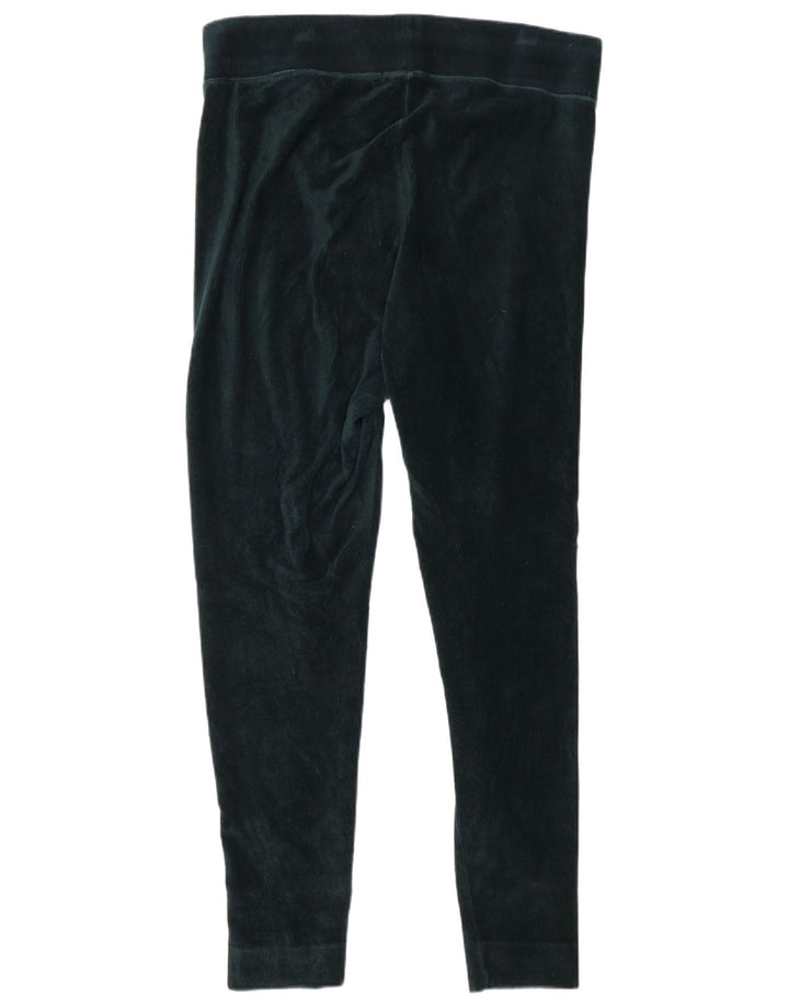 Marks & Spencer Damen Velours-Leggings UK 16 Large Grün