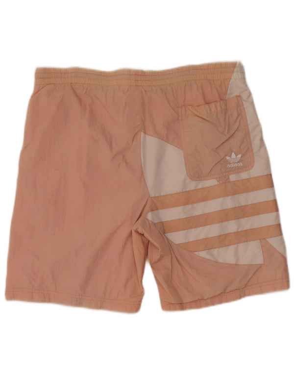 Adidas Herren Badeshorts mit Grafik, mittelrosa, Polyamid