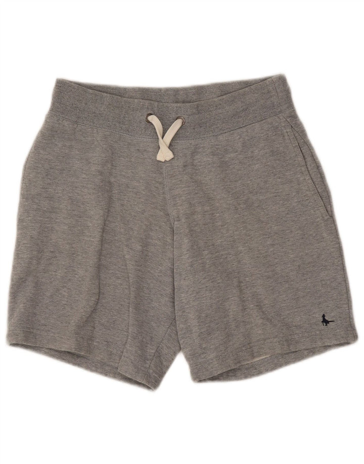 Jack Wills Herren-Sportshorts, Größe S, grau gefleckte Baumwolle