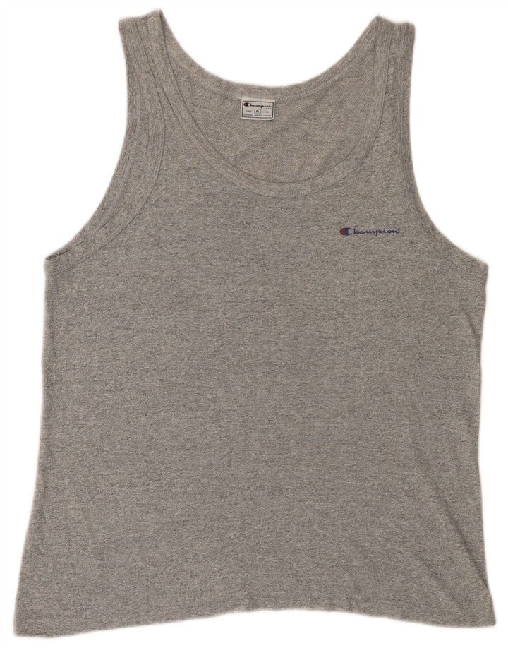 CHAMPION Damen-Trägershirt UK 18 XL Grau meliert
