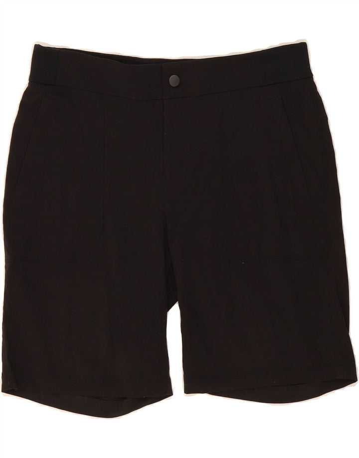 ATHLETA Womens Bermuda Shorts US 10 Large W34 Black Nylon Vintage Athleta and Second-Hand Athleta from Messina Hembry 