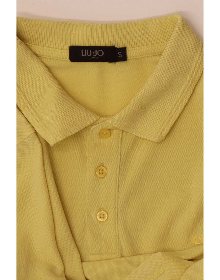 Liu Jo Herren Poloshirt Small Gelb