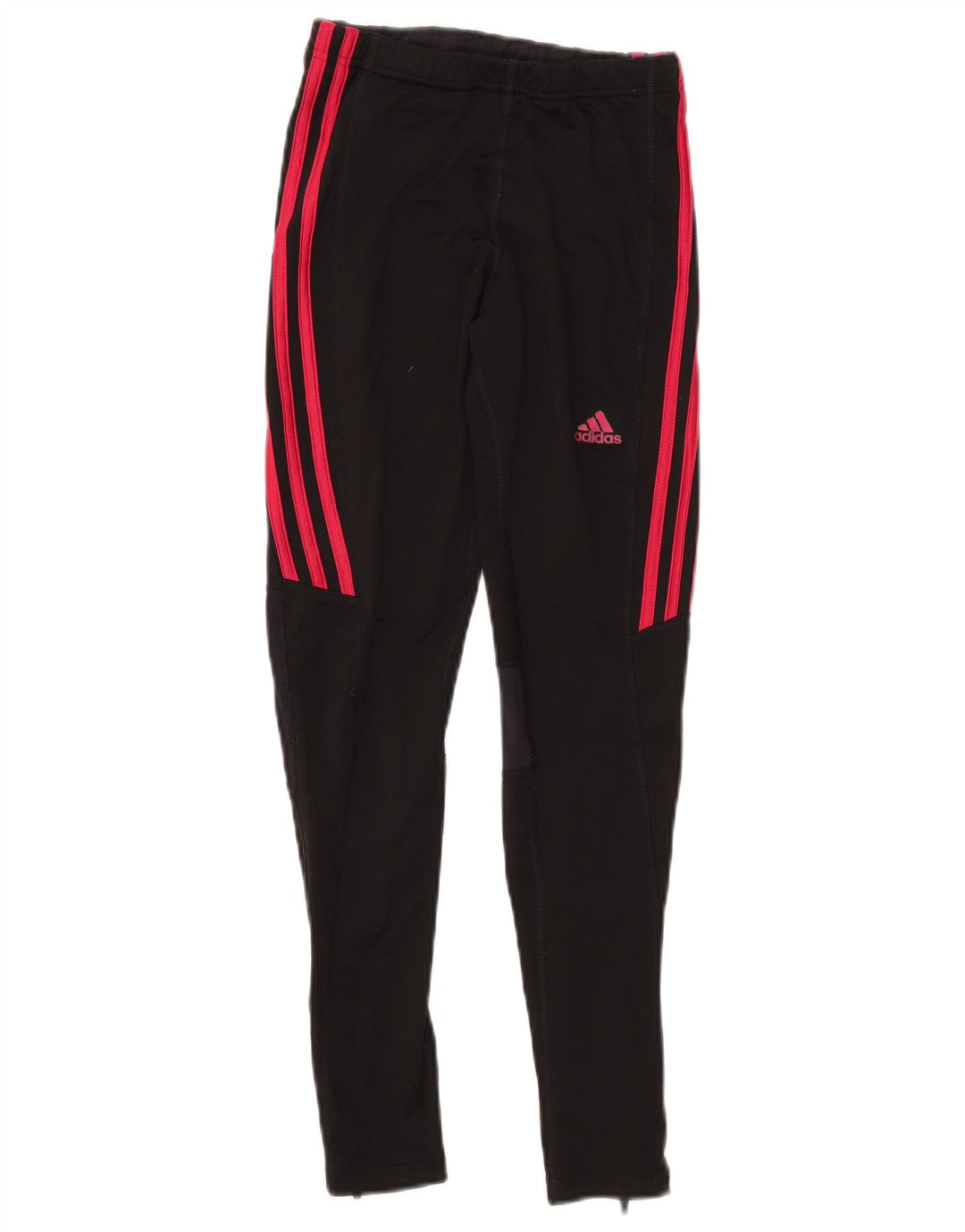 Adidas Damen Leggings UK 10 Small Schwarz Polyester