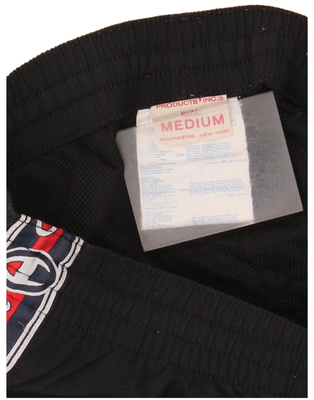Champion Herren-Trainingshose „Rochester Graphic“, Mittelschwarz, Polyamid