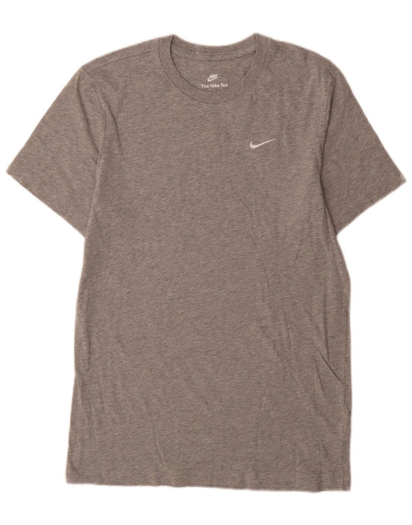 Nike Herren T-Shirt Top Small Grau Baumwolle