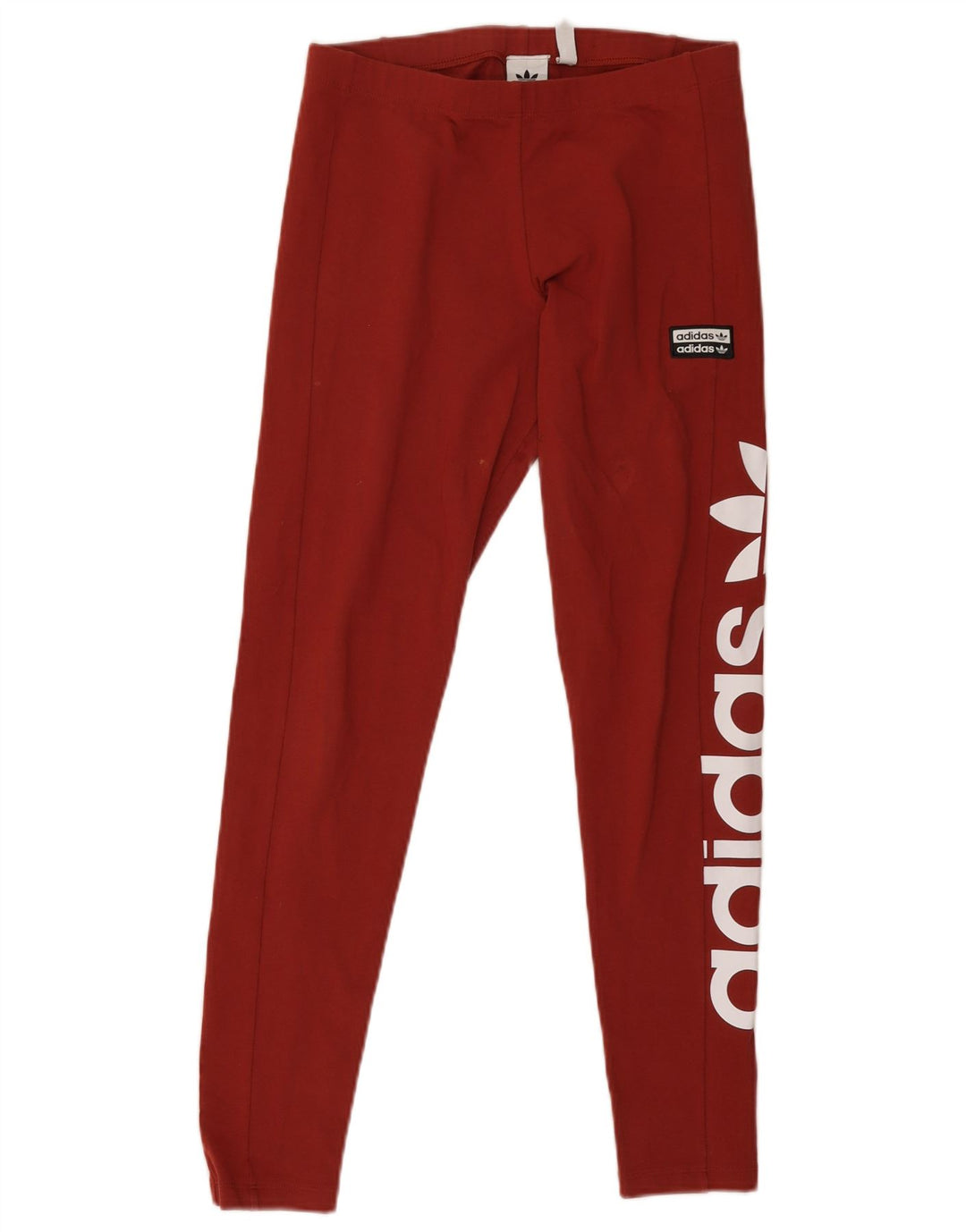Adidas Damen Graphic Leggings UK 12 Medium Burgund