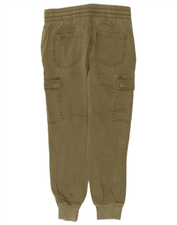 Benetton Damen Jogger-Cargohose W30 L25 Khaki