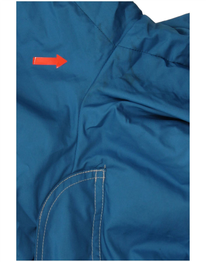 Dubin Herren-Skioverall mit Kapuze, IT 50, mittelblaues Farbblock-Polyester