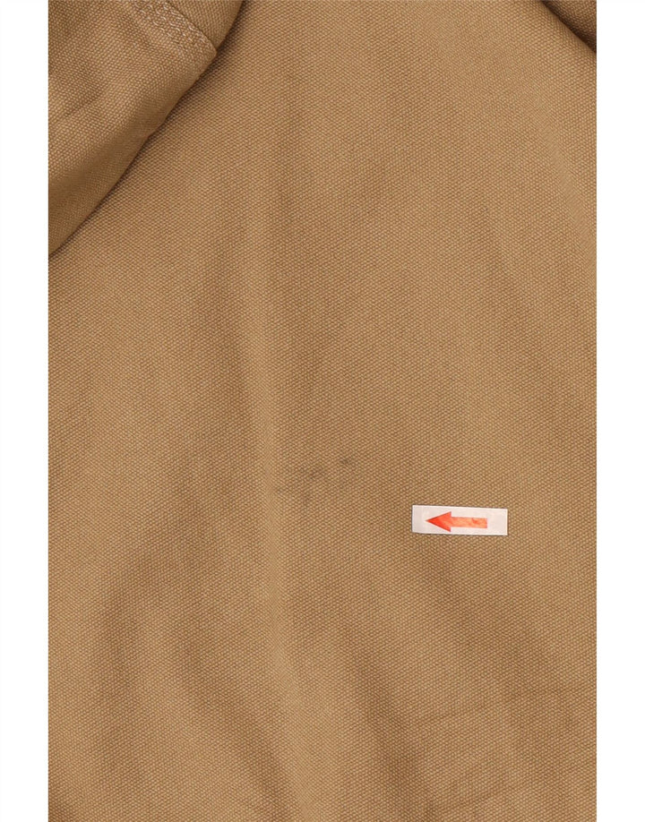 Scout Herren-Bomberjacke mit Kapuze, UK 38, mittelbeige Baumwolle