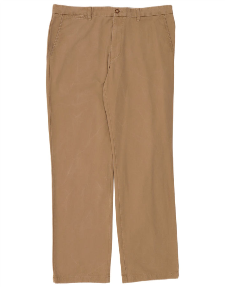 DOCKERS Gerade Chinohose für Herren, W38, L34, beige Baumwolle