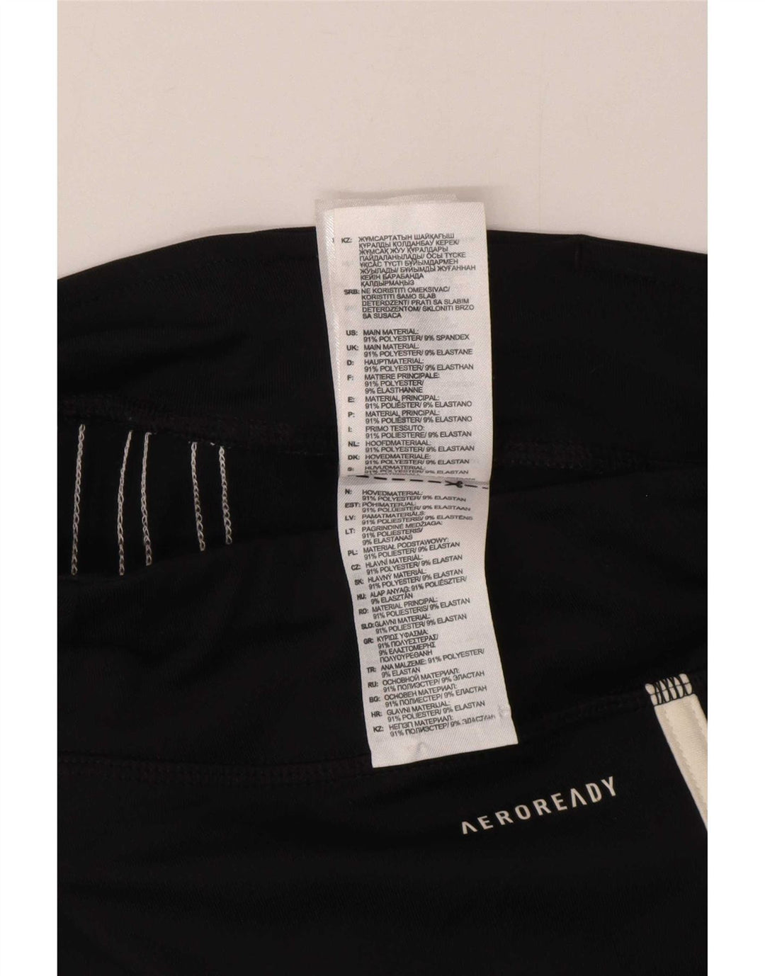 Adidas Mädchen Aeroready Leggings 13–14 Jahre, schwarzes Polyester