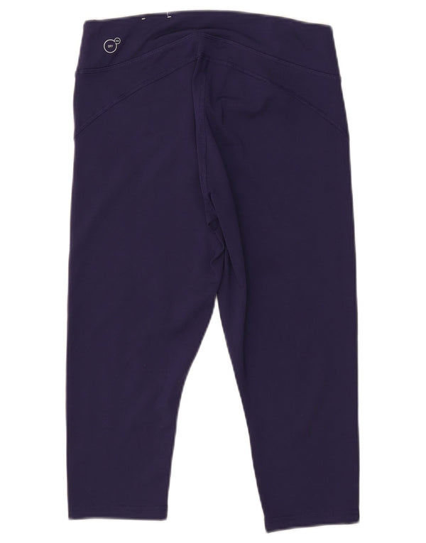 Puma Damen Capri-Leggings UK 12 Medium Lila