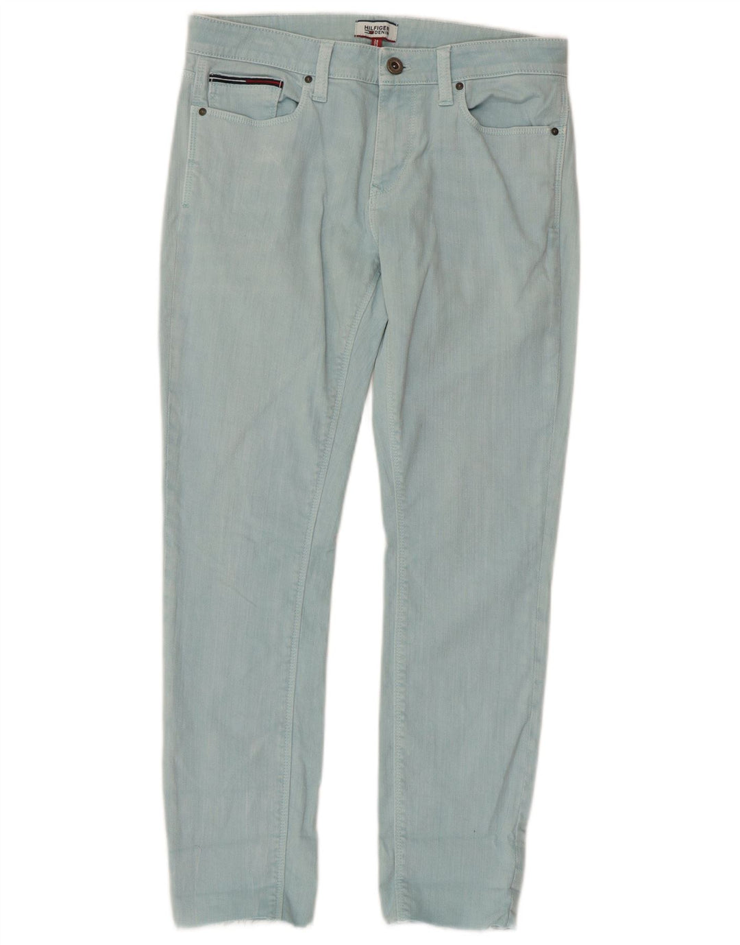 TOMMY HILFIGER Womens Crop Slim Jeans W28 L26 Blue