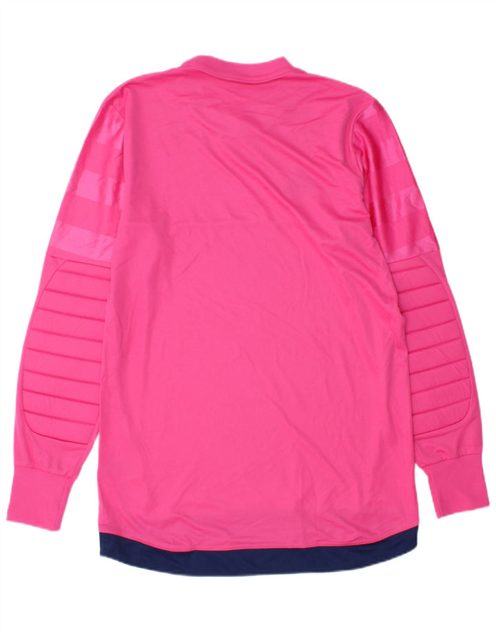 Adidas Herren Climalite T-Shirt Top, klein, rosa gestreift, Polyester