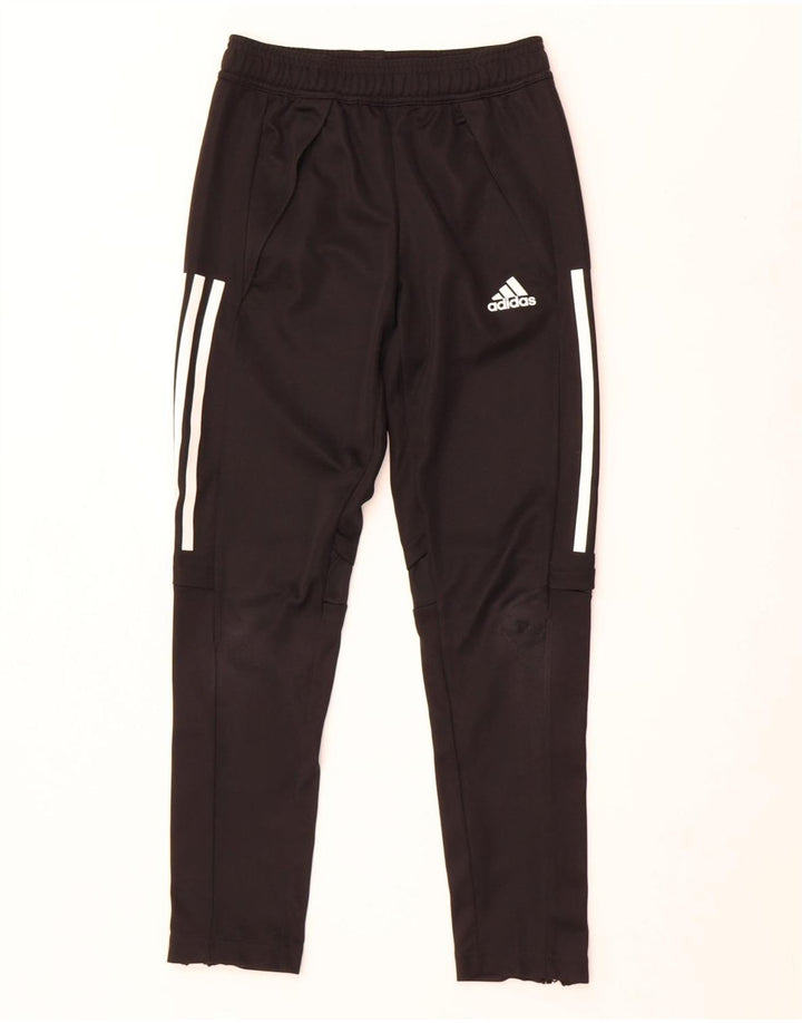 Adidas Jungen Aeroready Trainingshose 9–10 Jahre, schwarzes Polyester