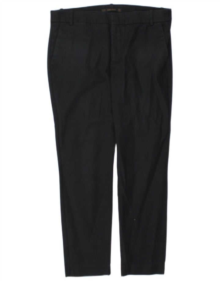 Zara Slim Chino-Hose für Damen, EU 38, M, B28, L26, Marineblau