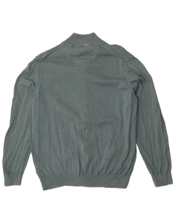 Timberland Herren-Cardigan-Pullover XL aus grüner Baumwolle