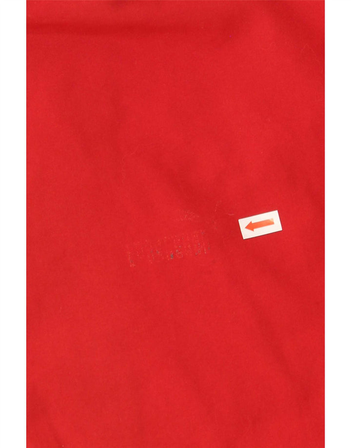 Puma Herren-Trainingsanzug-Top-Jacke XL, rot, Farbblock