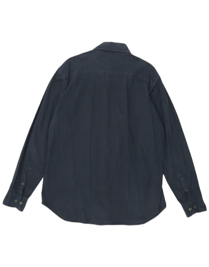 Avirex Herrenhemd XL Marineblau Baumwolle