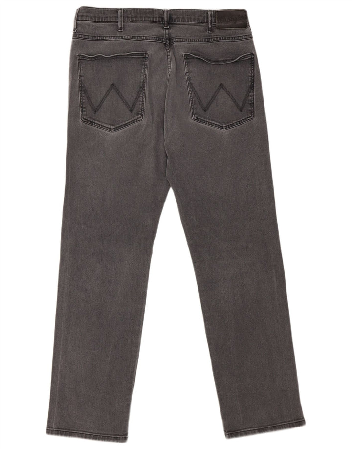 Wrangler Herren Arizona Straight Jeans W34 L30 Grau