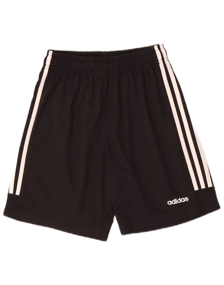 ADIDAS Sportshorts für Jungen, 13–14 Jahre, schwarzes Polyester