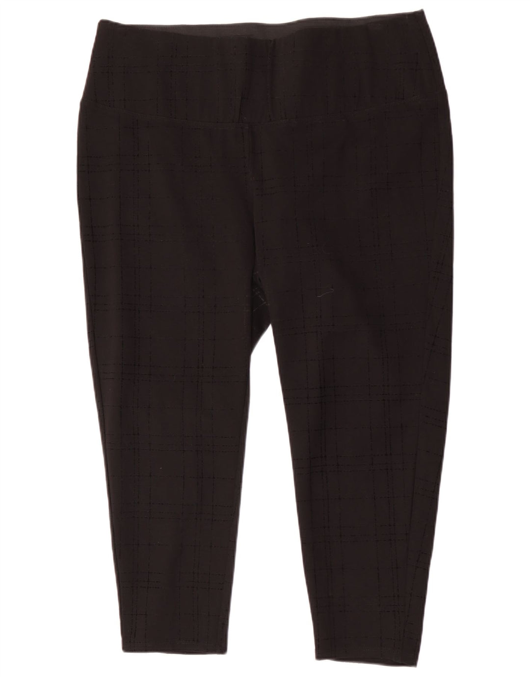 Marks & Spencer Damen Autograph Crop Leggings UK 18 XL Schwarz kariert