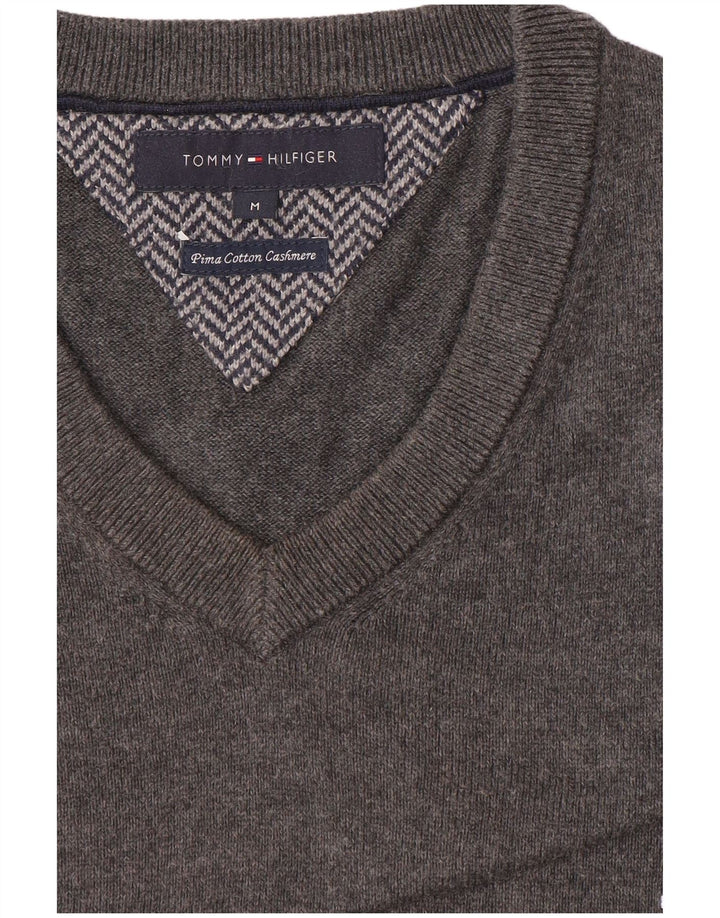 Tommy Hilfiger Herren-Weste-Tanktop aus mittelgrauer Baumwolle