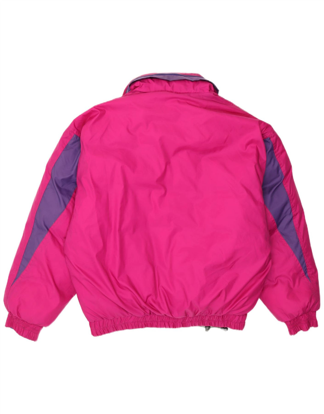 Norwegen Herren-Skijacke mit Kapuze, wendbar, UK 38, mittelrosa, Farbblock