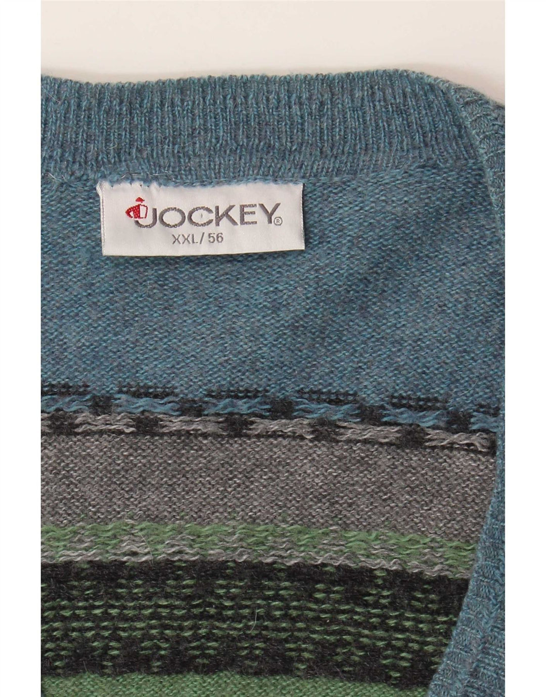 Jockey Herren Strickjacke IT 56 2XL Mehrfarbig Geometrisch