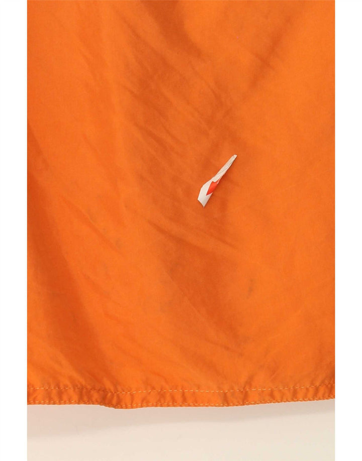 Vintage Damen Wickelrock Medium W28 Orange Seide