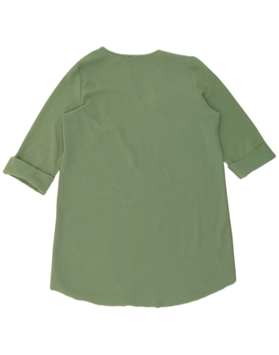 Zara Damen Etuikleid mit 3/4-Ärmeln, Gr. 16, Grün
