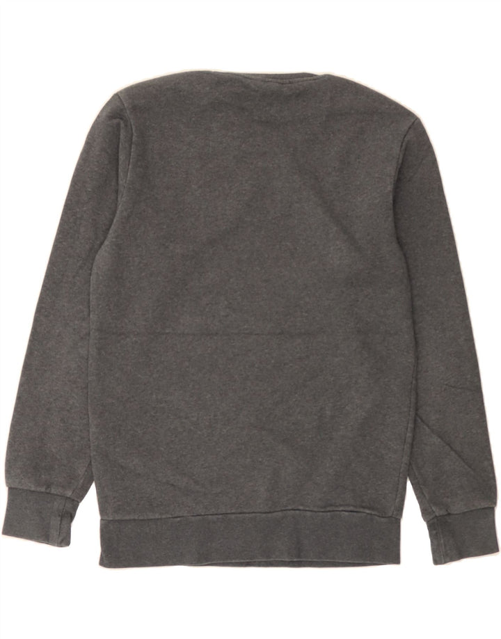 ADIDAS Mens Sweatshirt Jumper Small Grey Cotton Vintage Adidas and Second-Hand Adidas from Messina Hembry 