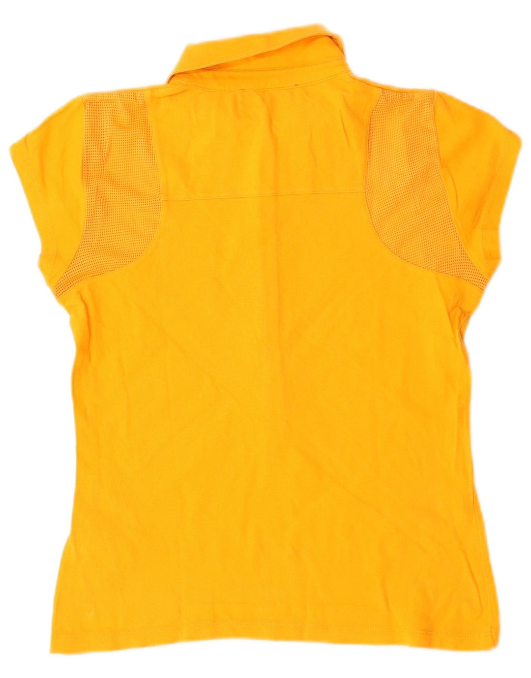 Belfe Damen Poloshirt UK 10 Small Gelb Baumwolle