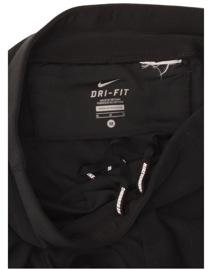 Nike Damen Capri-Leggings UK 14 Medium Schwarz Sport