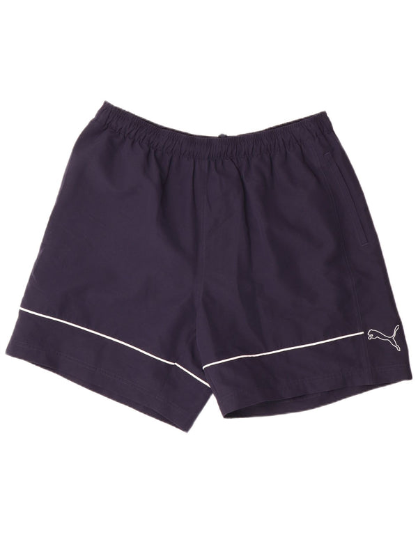 Puma Herren Sportshorts 2XL Marineblau Polyester