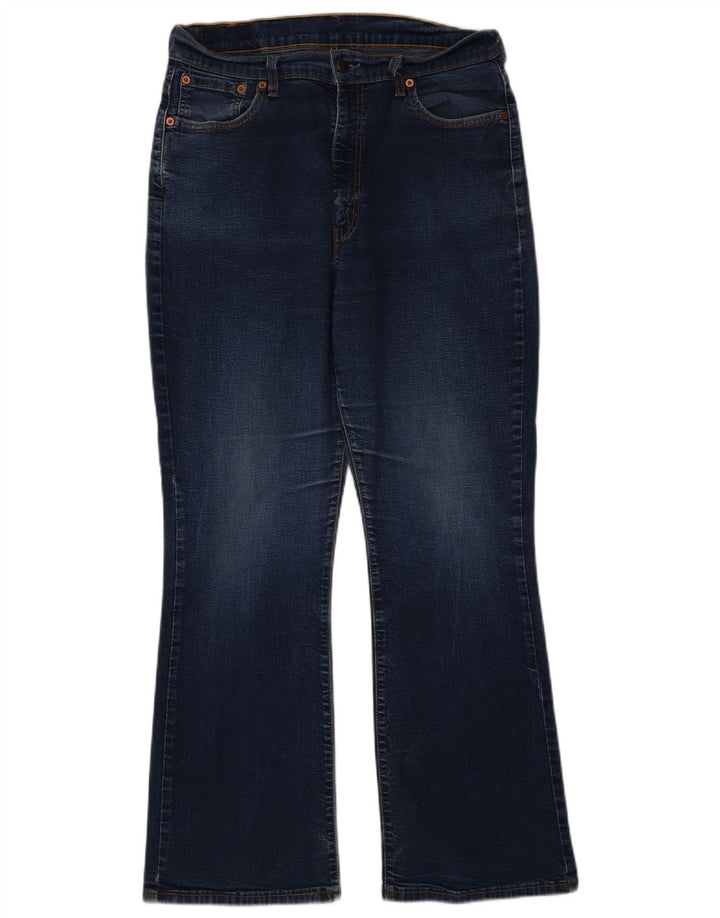 Levi's Damen 584 Bootcut Jeans W36 L30 Blaue Baumwolle