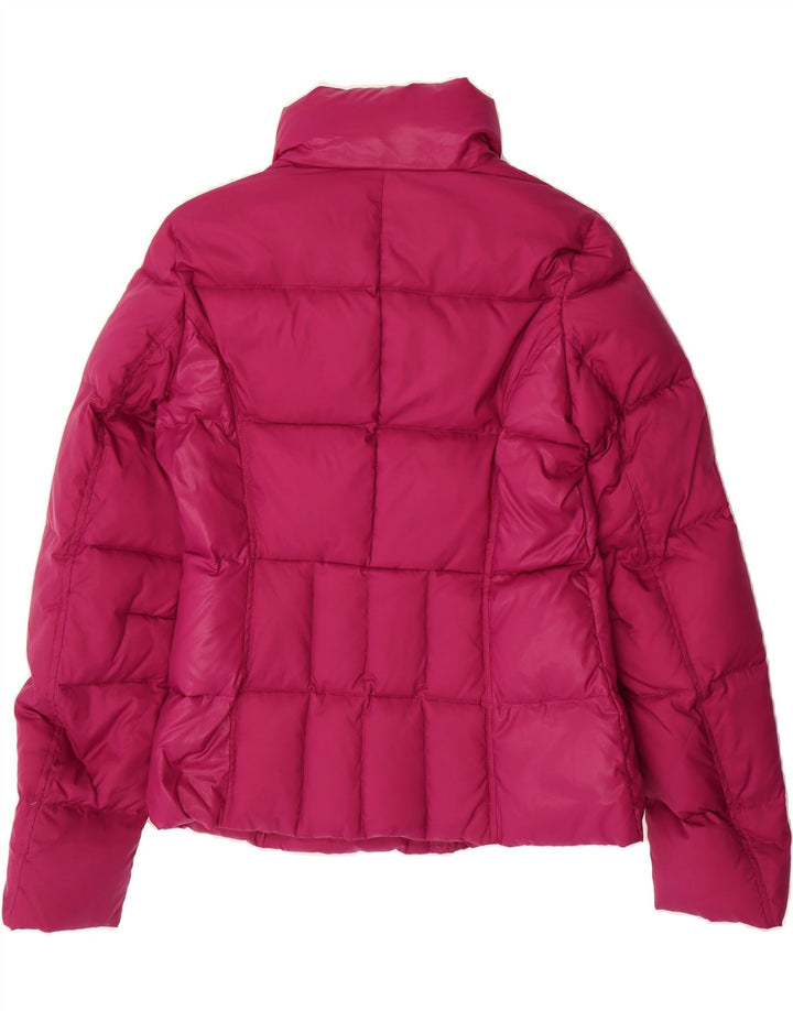 BENETTON Womens Padded Jacket IT 42 Medium Pink Polyamide Vintage Benetton and Second-Hand Benetton from Messina Hembry 