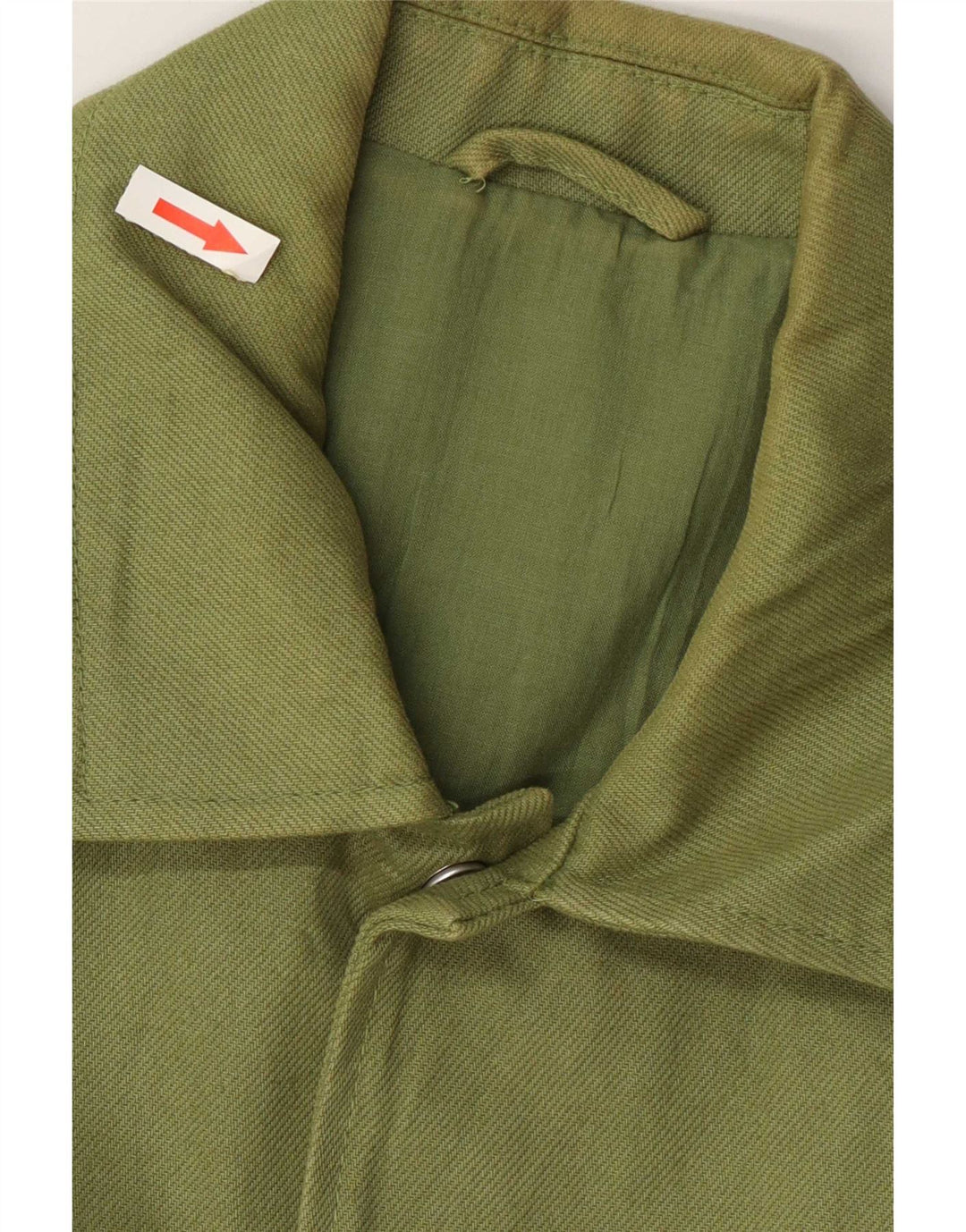 Zara Herren Bomberjacke UK 36 Small Grüne Baumwolle