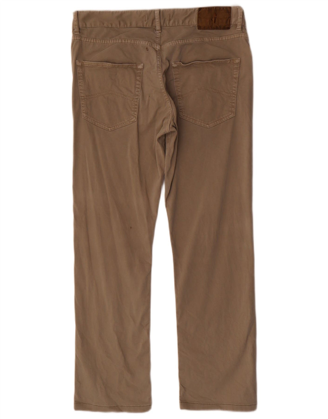 Gerade Chino-Hose für Herren von Marlboro Classics, W34, L29, Beige