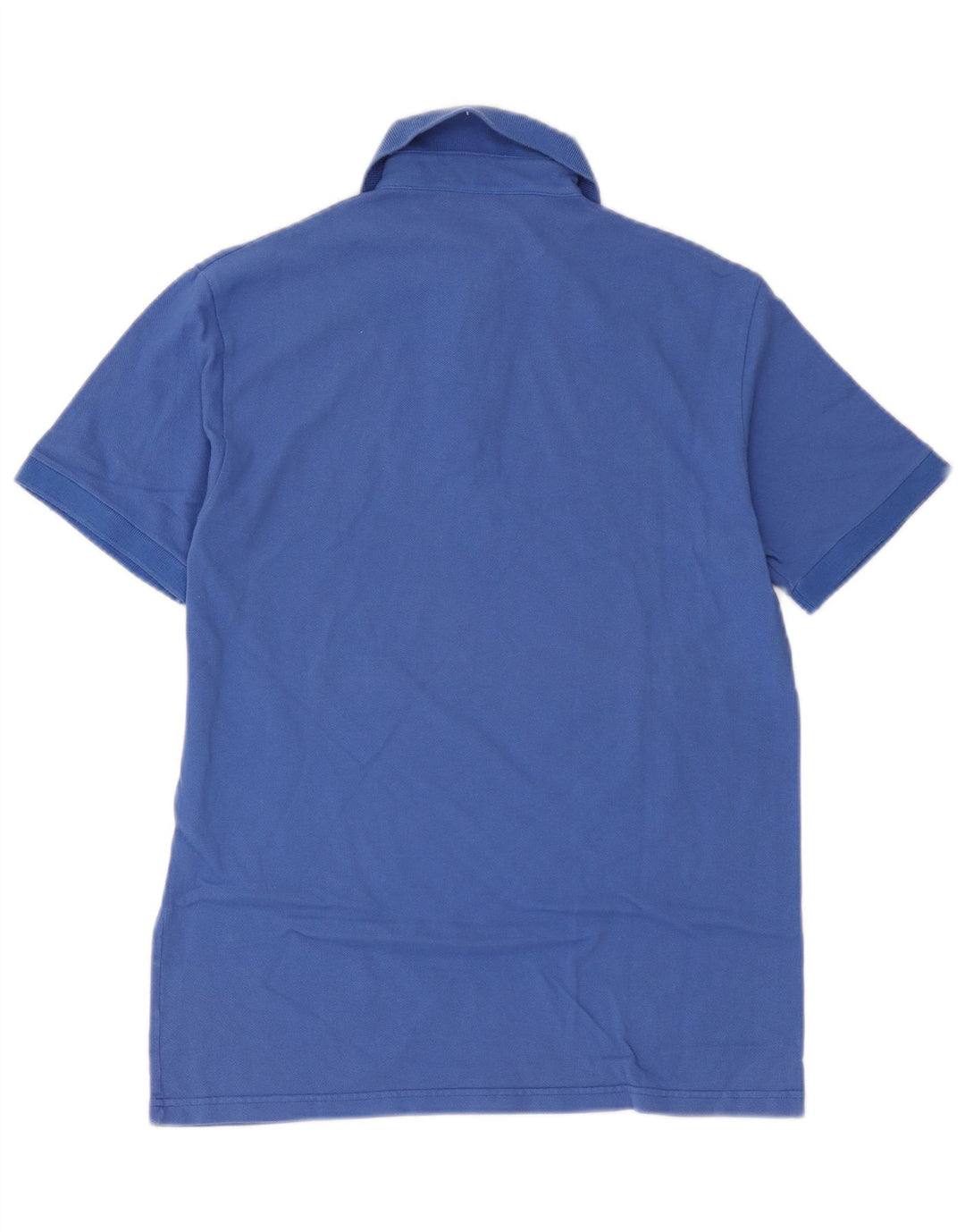 Etro Herren-Poloshirt aus mittelblauer Baumwolle mit Blumenmuster