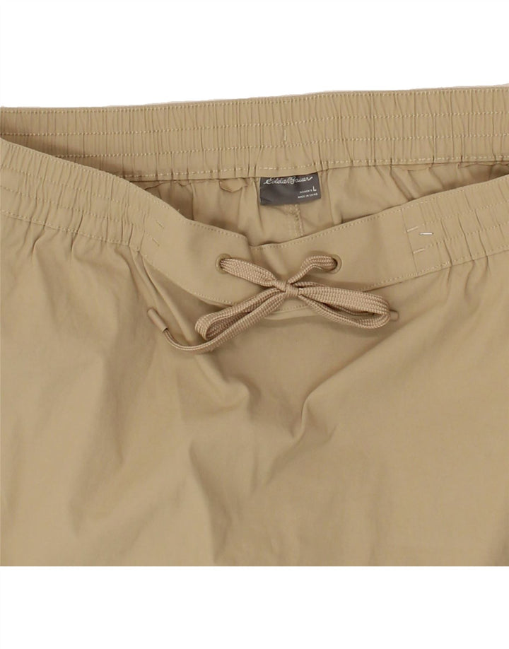 EDDIE BAUER Womens Mini Skirt Large W34 Beige Vintage Eddie Bauer and Second-Hand Eddie Bauer from Messina Hembry 