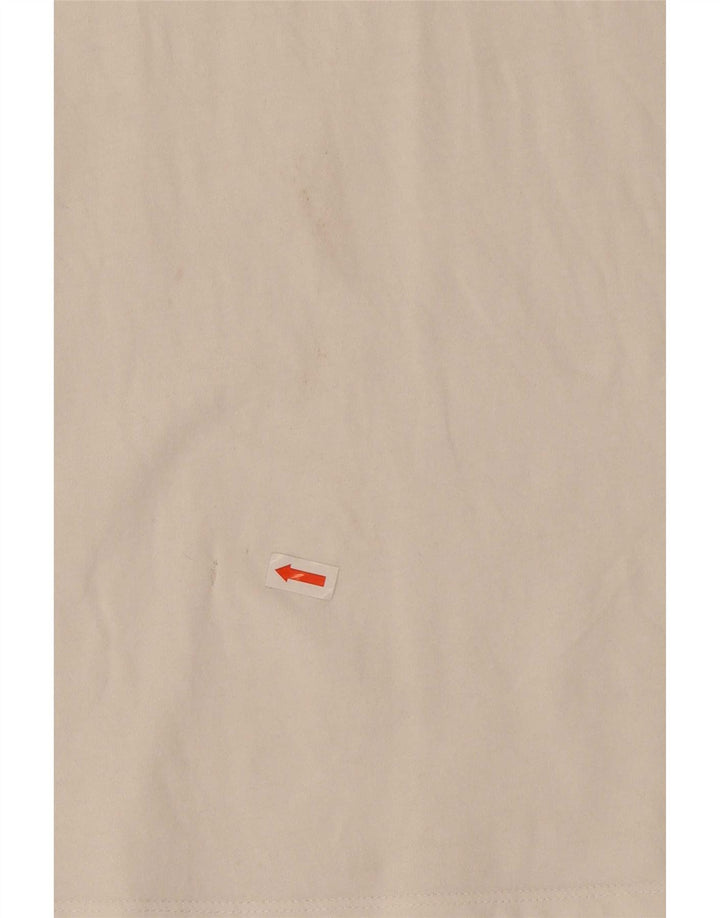 Guess Herren-T-Shirt mit Grafik, Mittelweiß