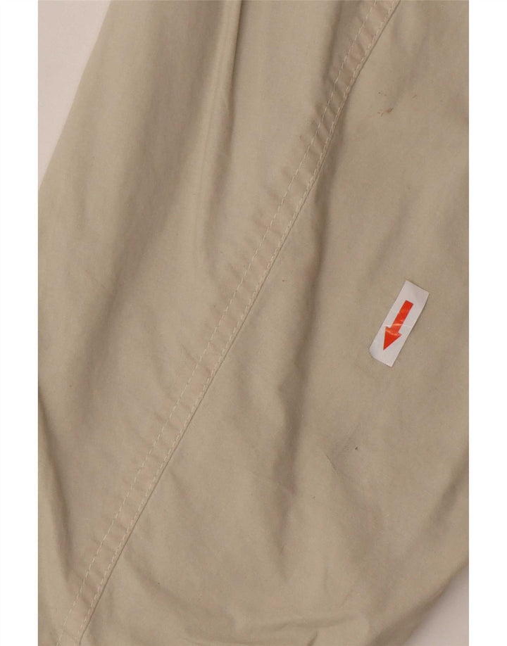 Vintage Herren Bomberjacke UK 38 Mittelbeige Baumwolle